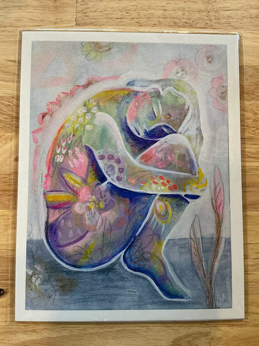 Divine Feminine Healing - Art Print