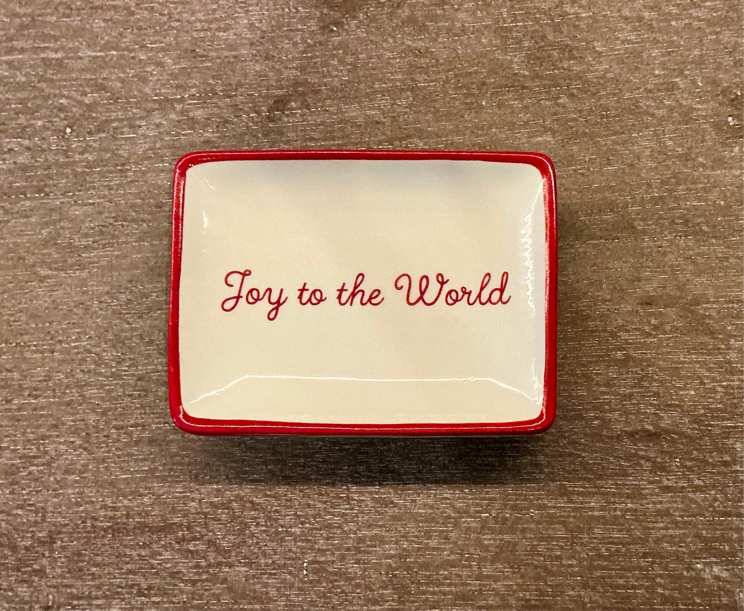 4” Trinket Dishes - Holiday Phrases