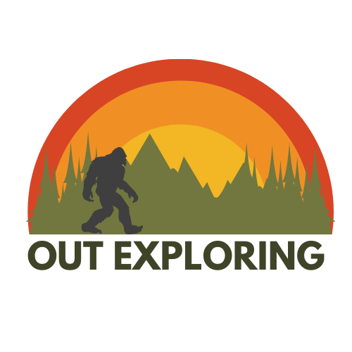 Out Exploring Sasquatch Sticker