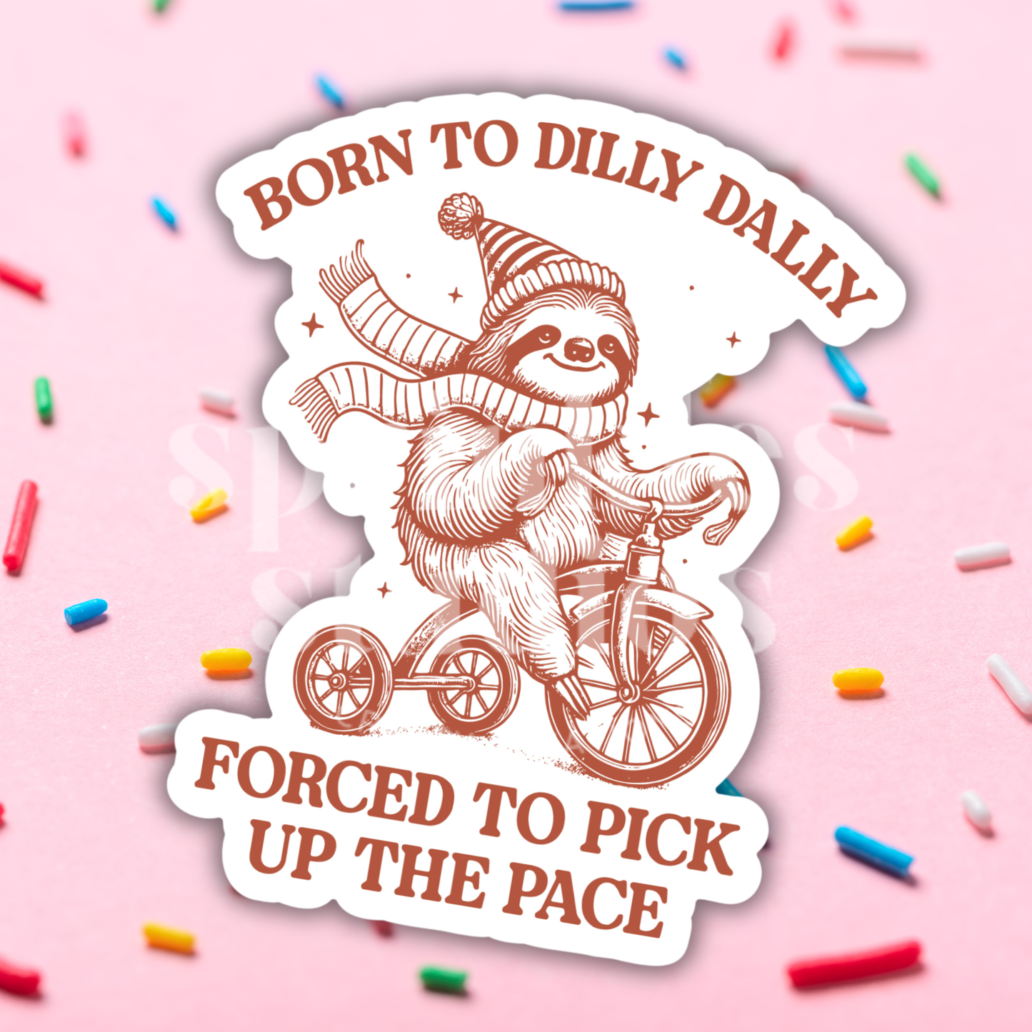 Dilly Dally Vinyl Sticker