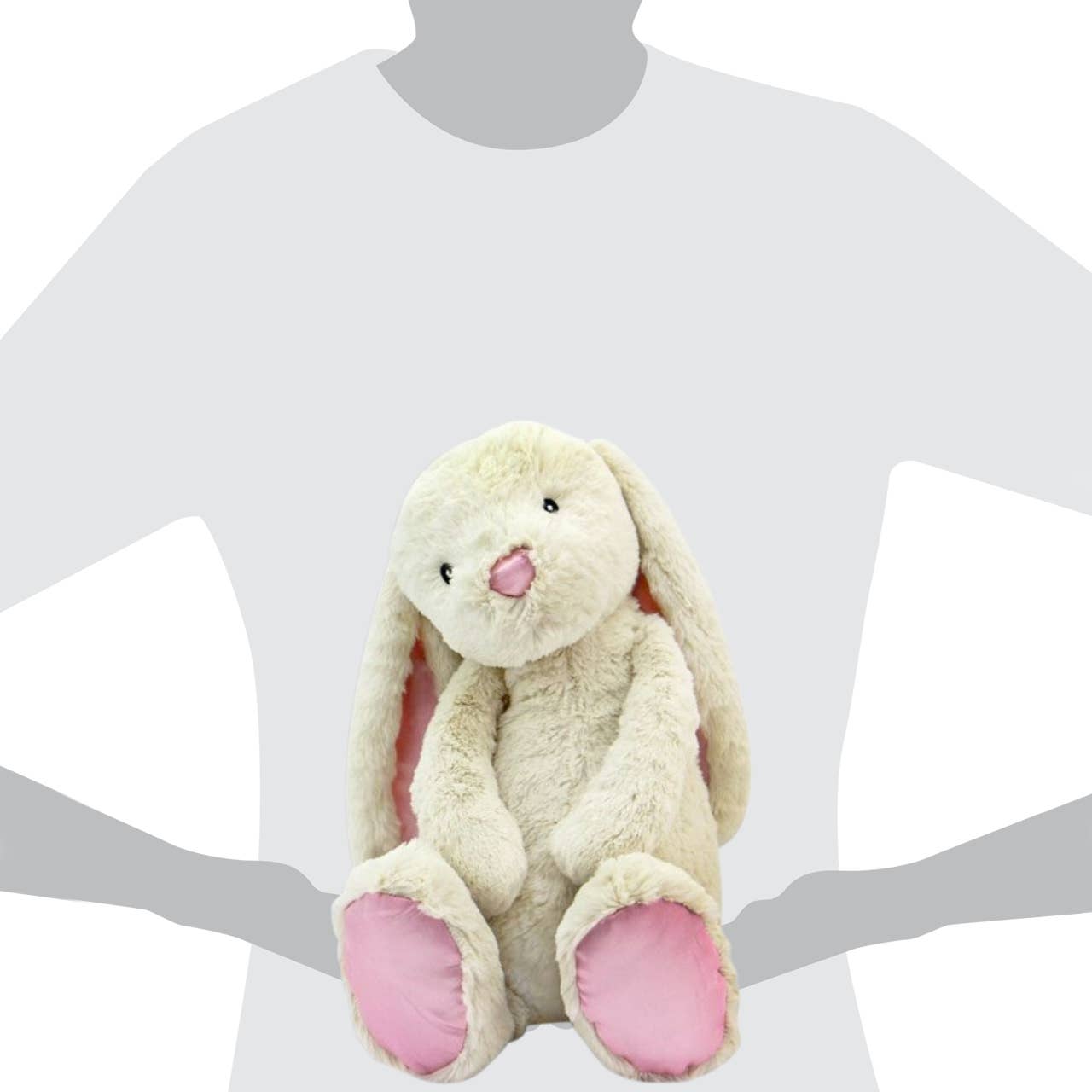 Long-Eared Bunny - Cream