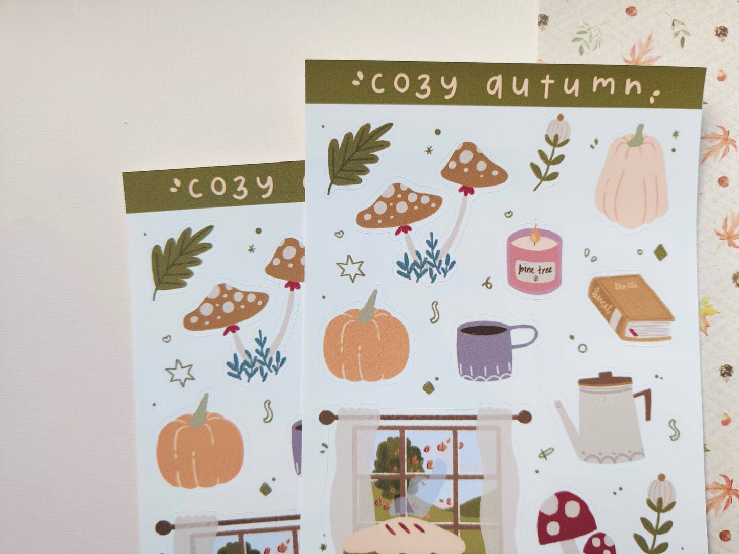 Cozy Autumn Sticker Sheet