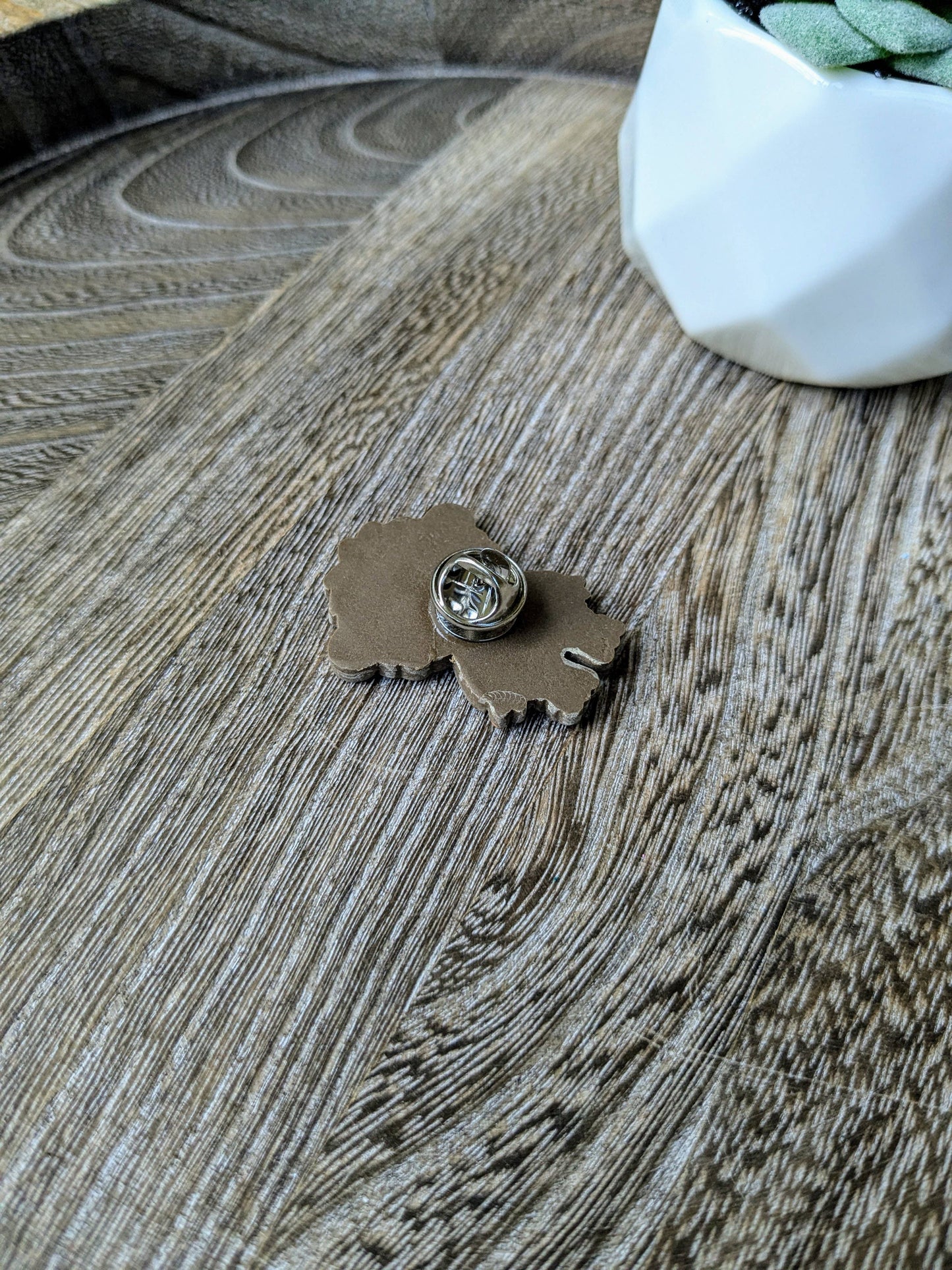 Big Foot Polymer Clay Pin