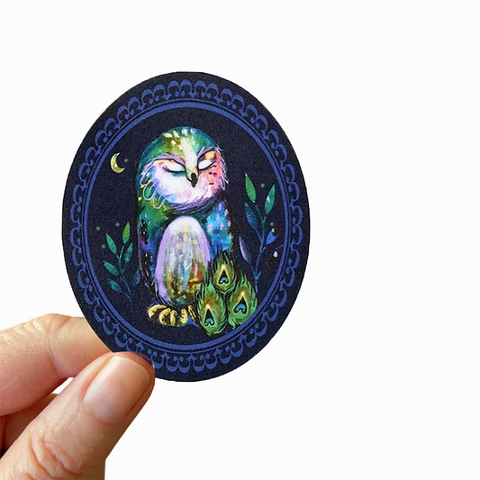 Owl Muse Sticker