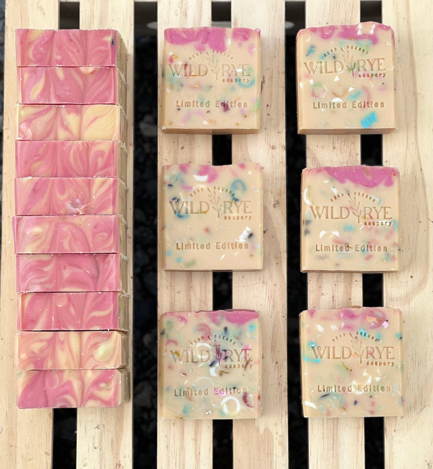 Rainbow Sherbet Goat Milk Soap