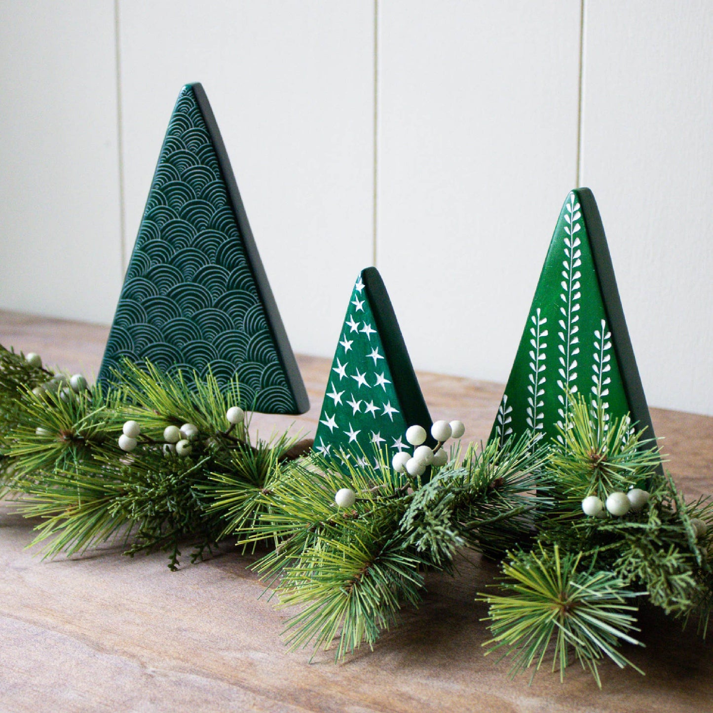 Green Christmas Trees