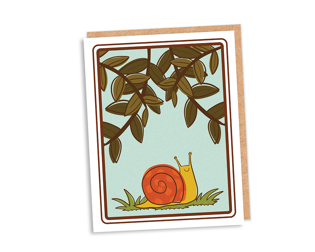Cruising’ Snail Card
