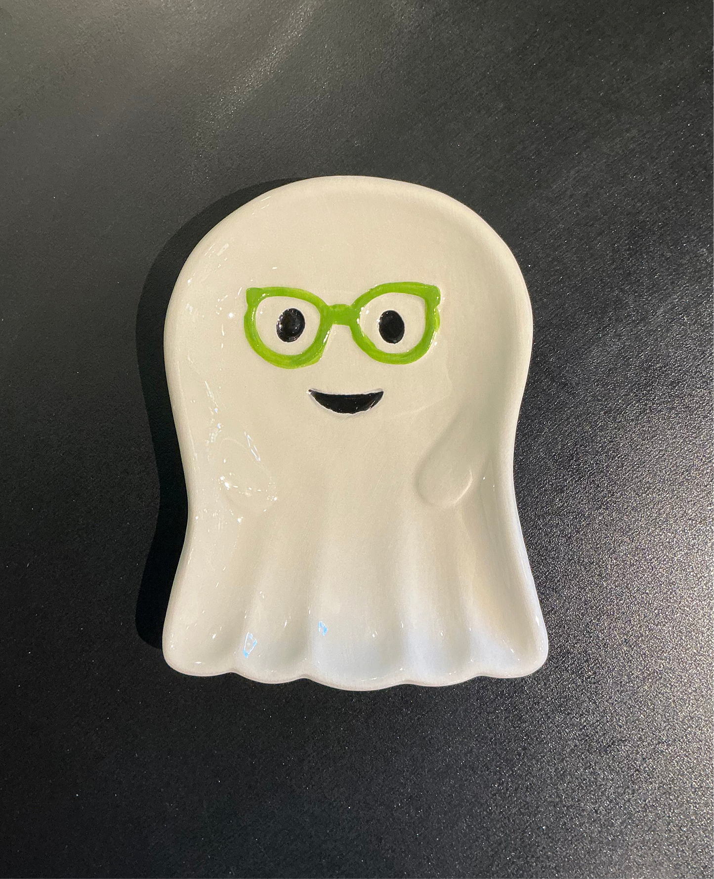 Ceramic Ghost Trinket Tray