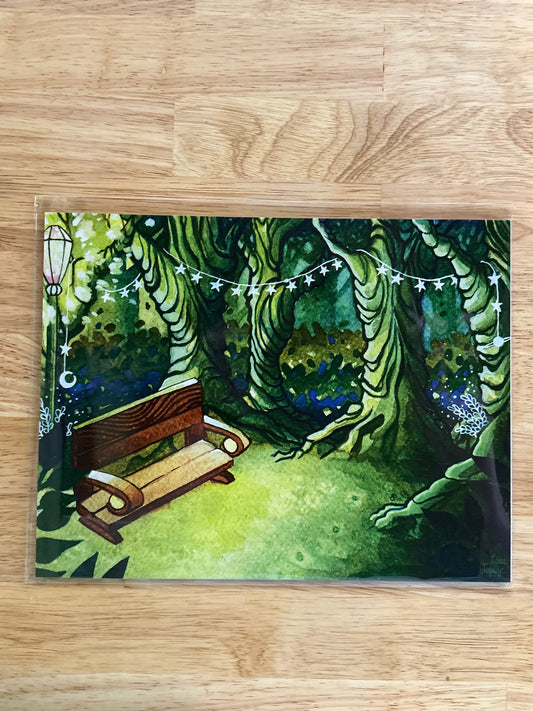 Whimsical Woods - 8x10 Art Print