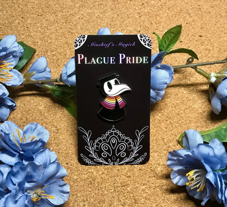 Plague Doctor Pride Pin