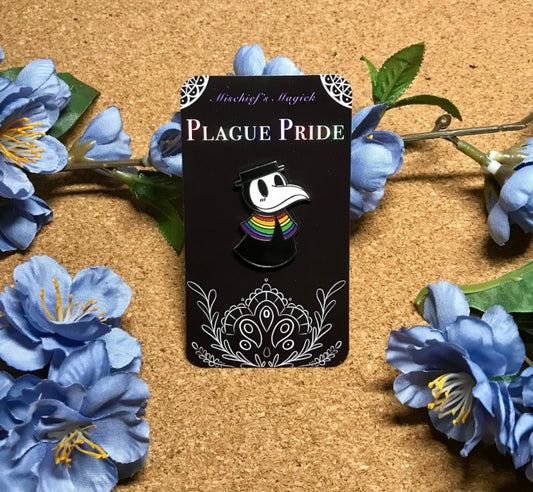 Plague Doctor Pride Pin