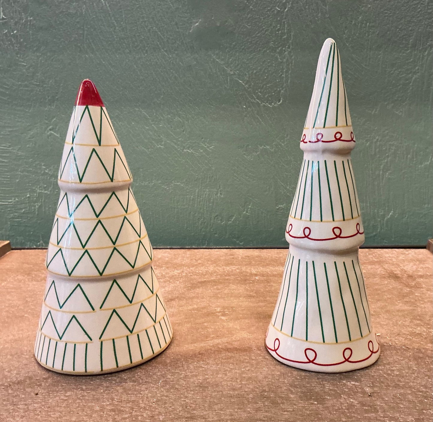 Ceramic Trees with Patterns