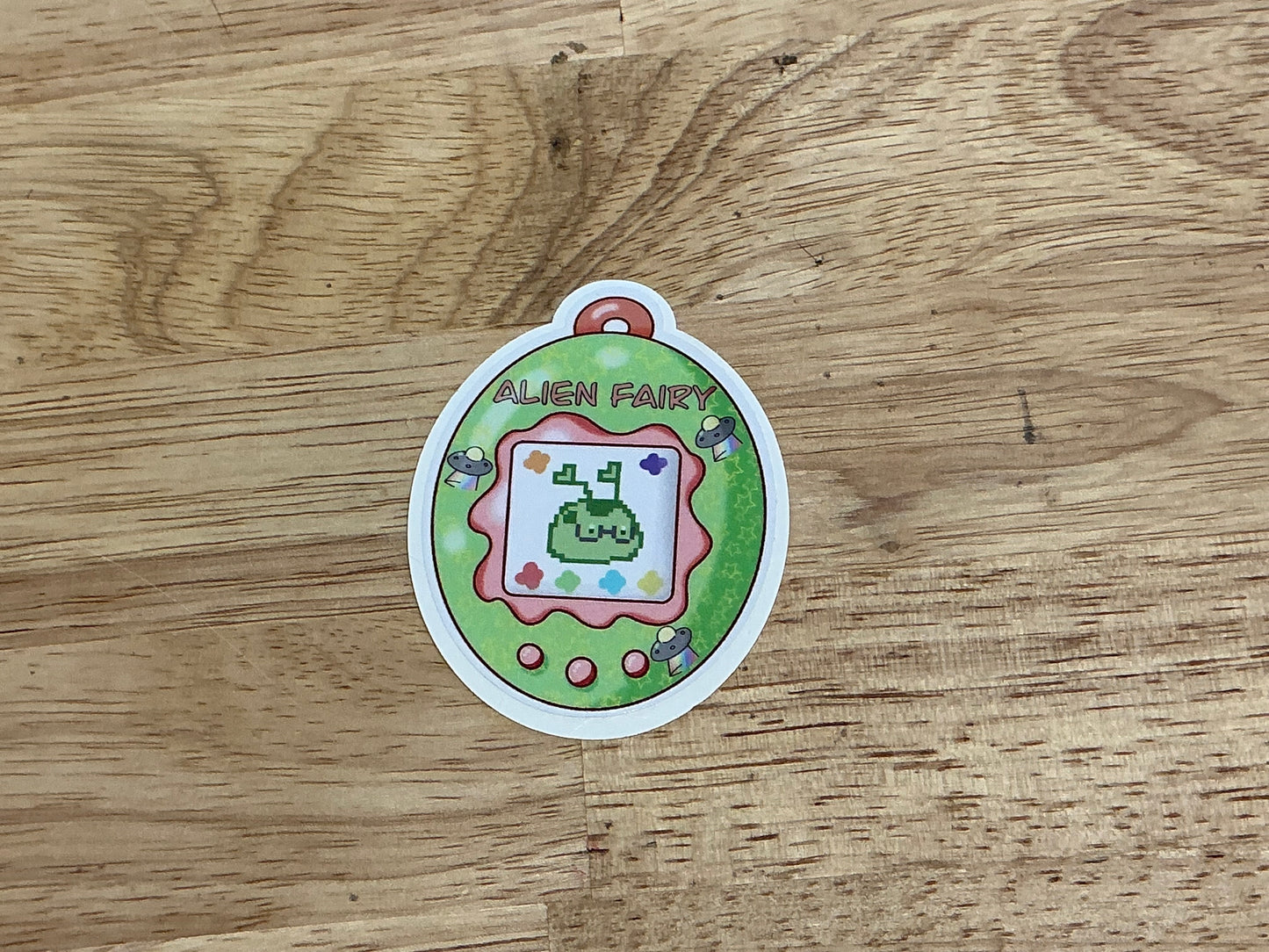 3" Pet Alien Game Sticker