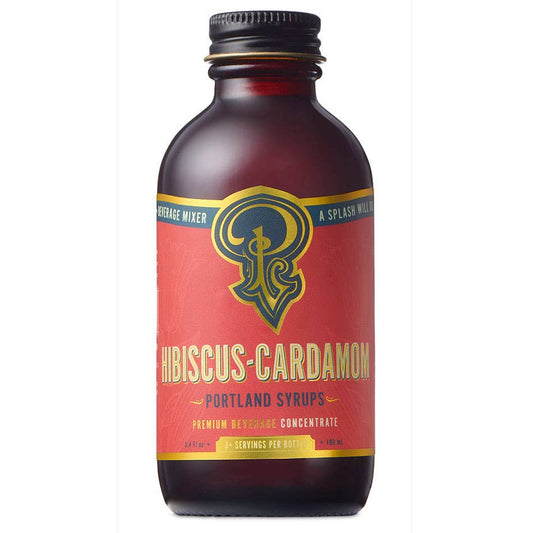 Hibiscus Cardamom Syrup 3.4oz - cocktail / mocktail mixer