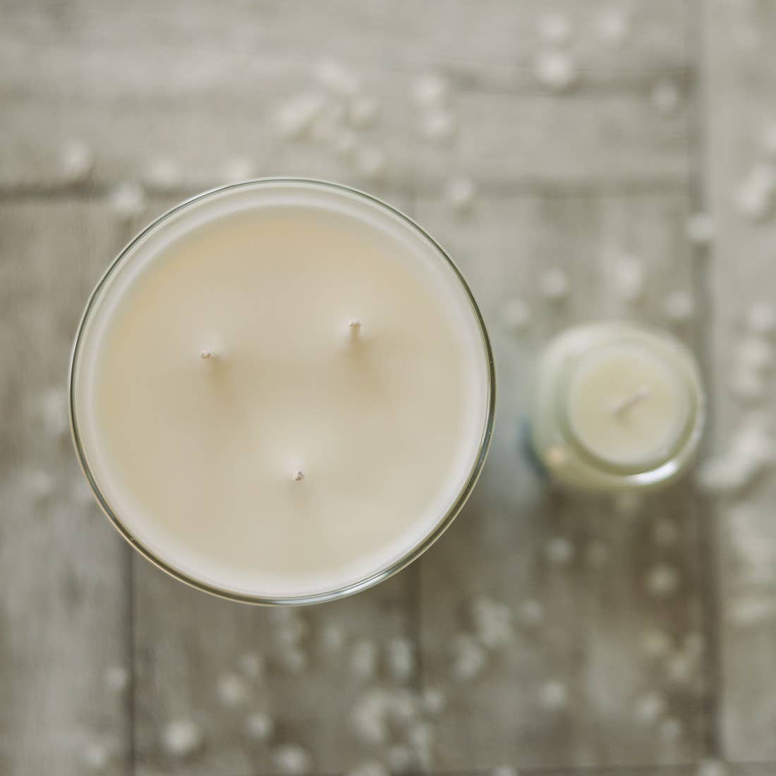 2 oz Mini Winter Snowflakes Soy Jar Candle