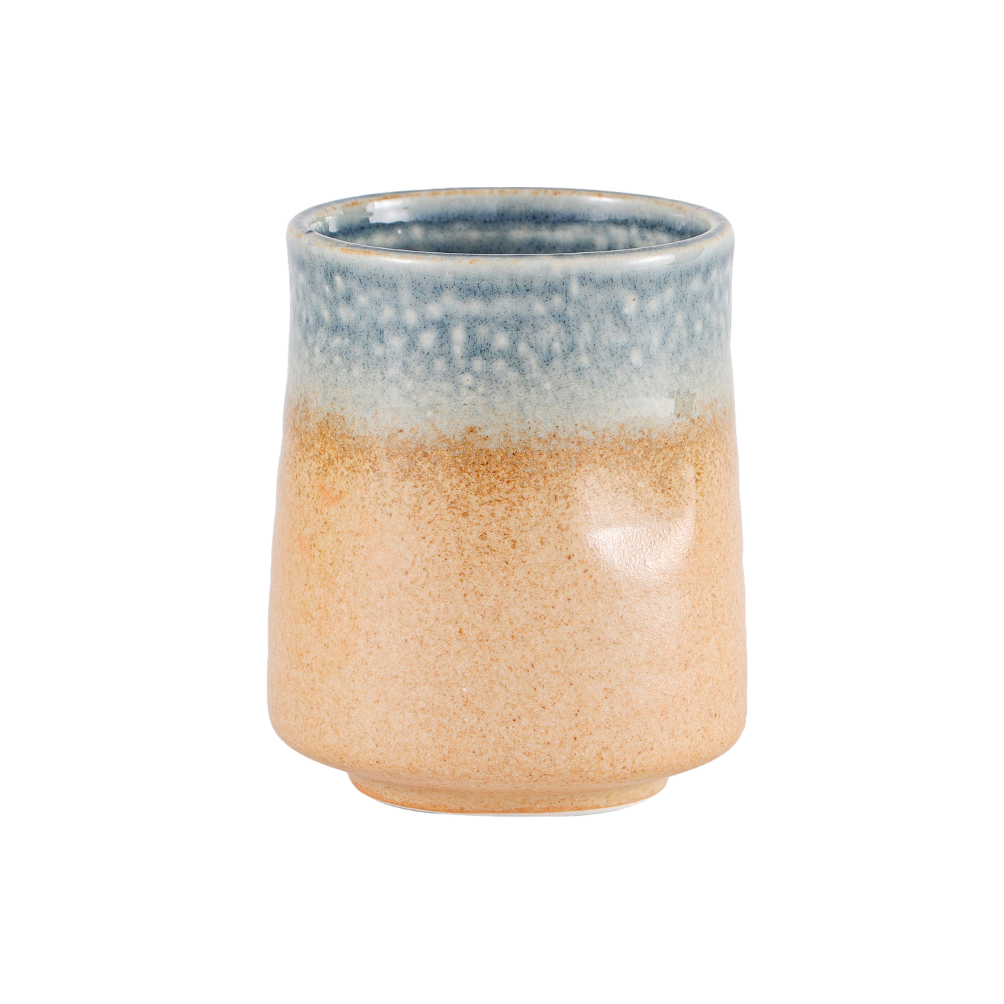 Yunomi Tea Cup Reactive Glaze Ao Nagashi