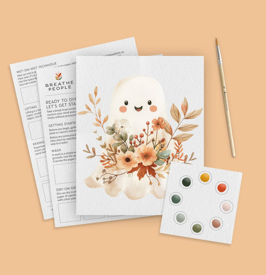 Limited Edition, All in One Watercolor Kit - Fall Ghost