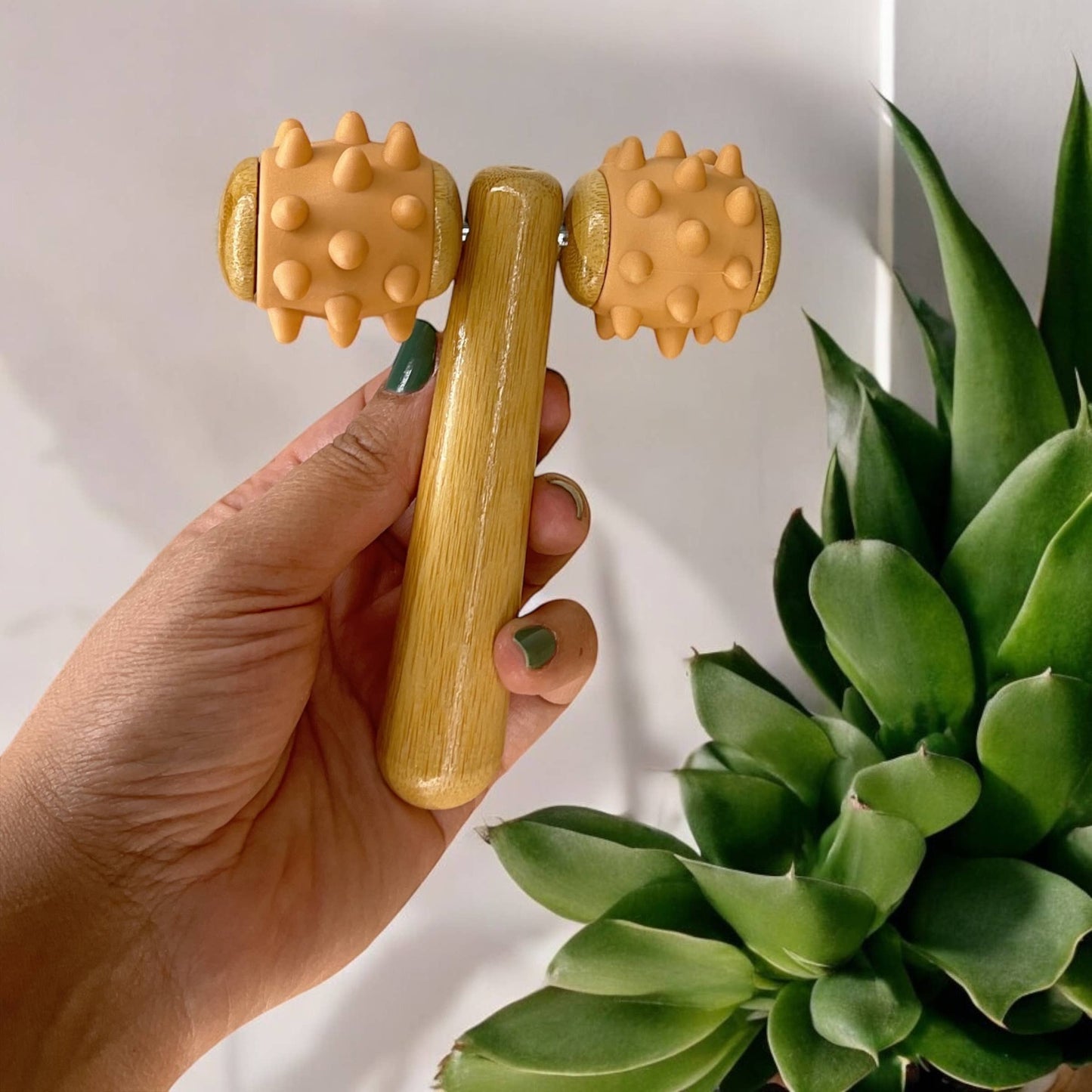 Bamboo Body Rolling Massage Tool