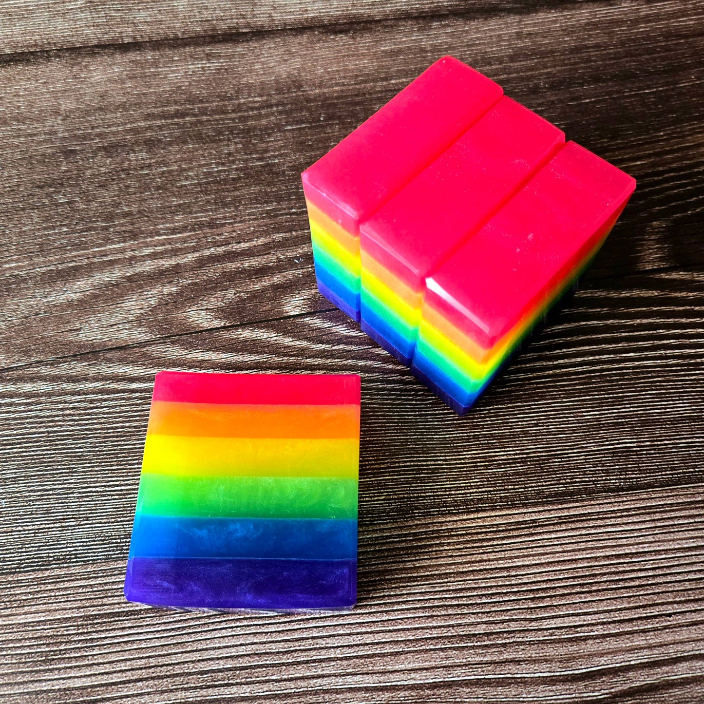 Rainbow Pride Flag Artisan Soap