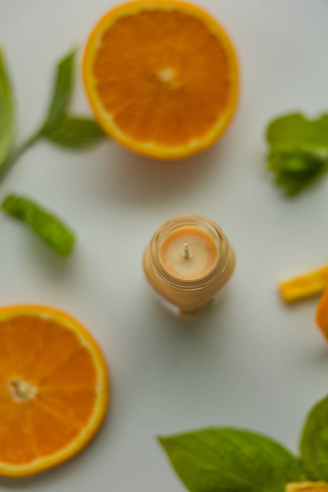 2 oz Mini Mason Orange Grove Soy Jar Candle