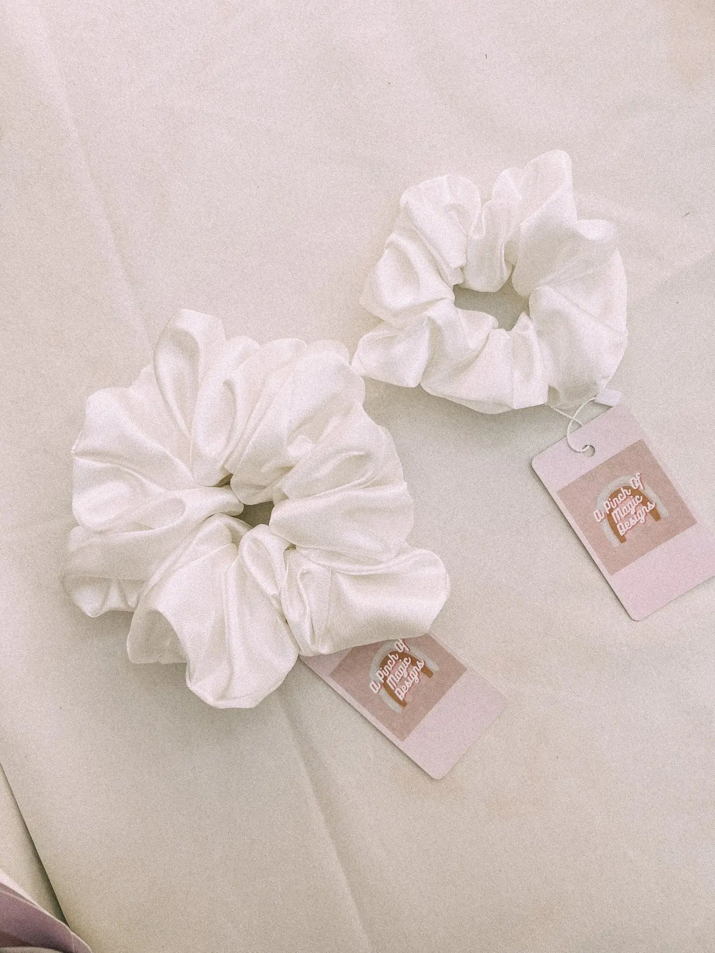 Satin Boho Vegan Scrunchies Trendy