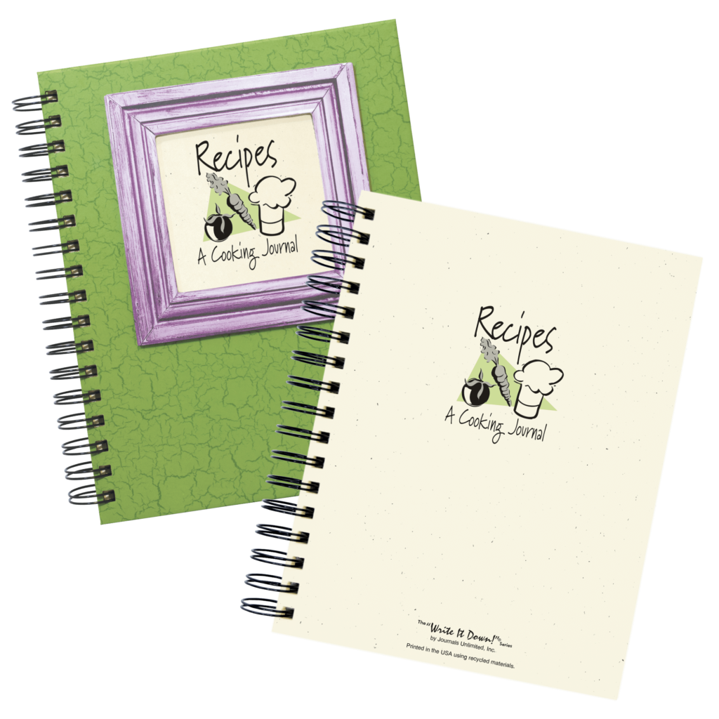 Recipes, A Cooking Journal (Color)