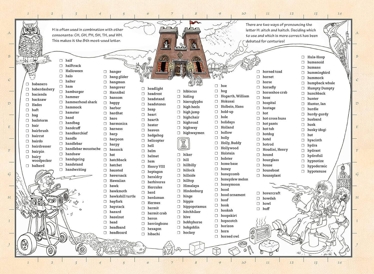 Amazing A-Z AlphaQuest - Seek & Find Challenge Puzzle Book