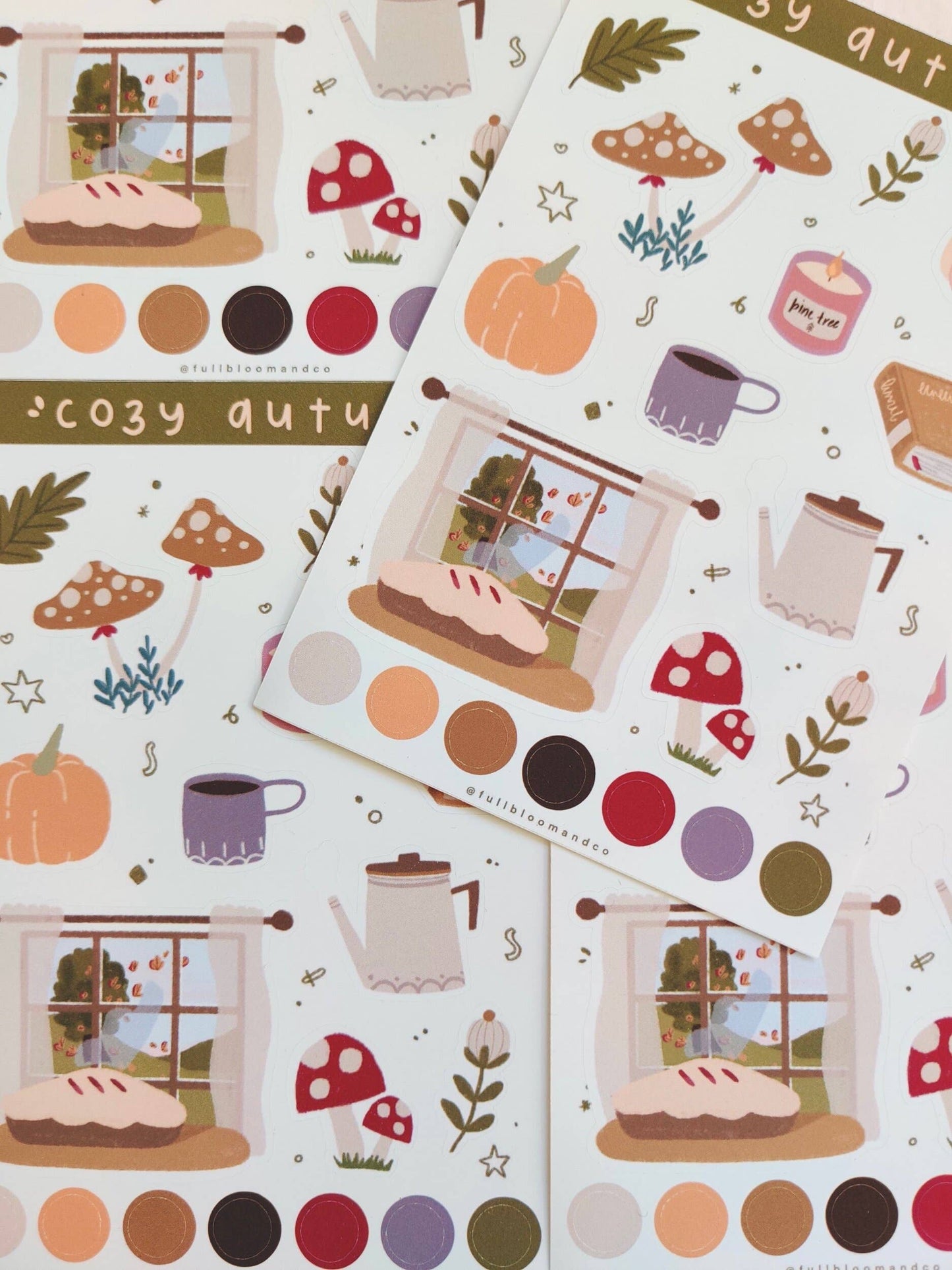Cozy Autumn Sticker Sheet