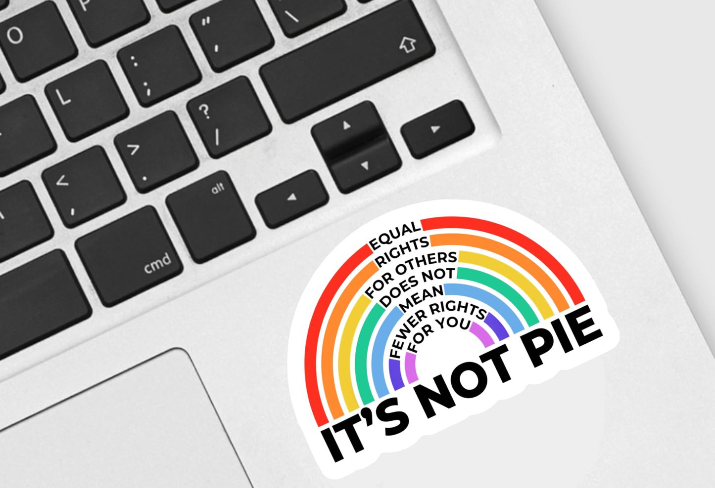 Equal Rights For Others Does Not Mean Fewer Rights Sticker