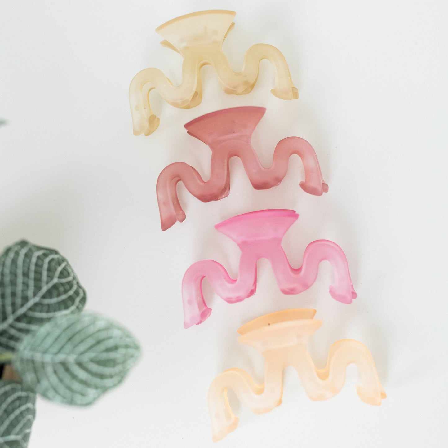 Wavy Claw Clip, Sunset Collection, Hair Claw Clips