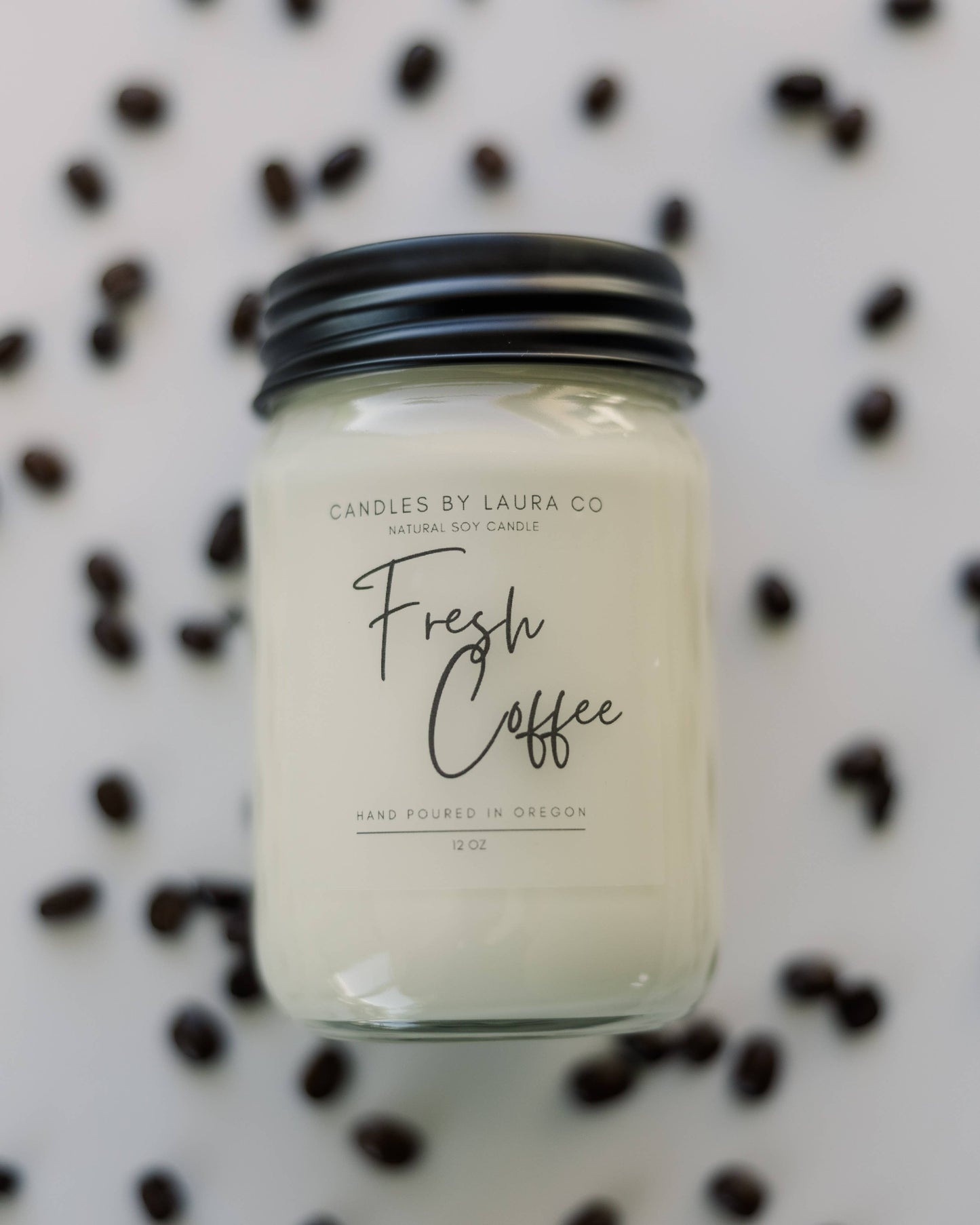 Fresh Coffee Soy Jar Candle