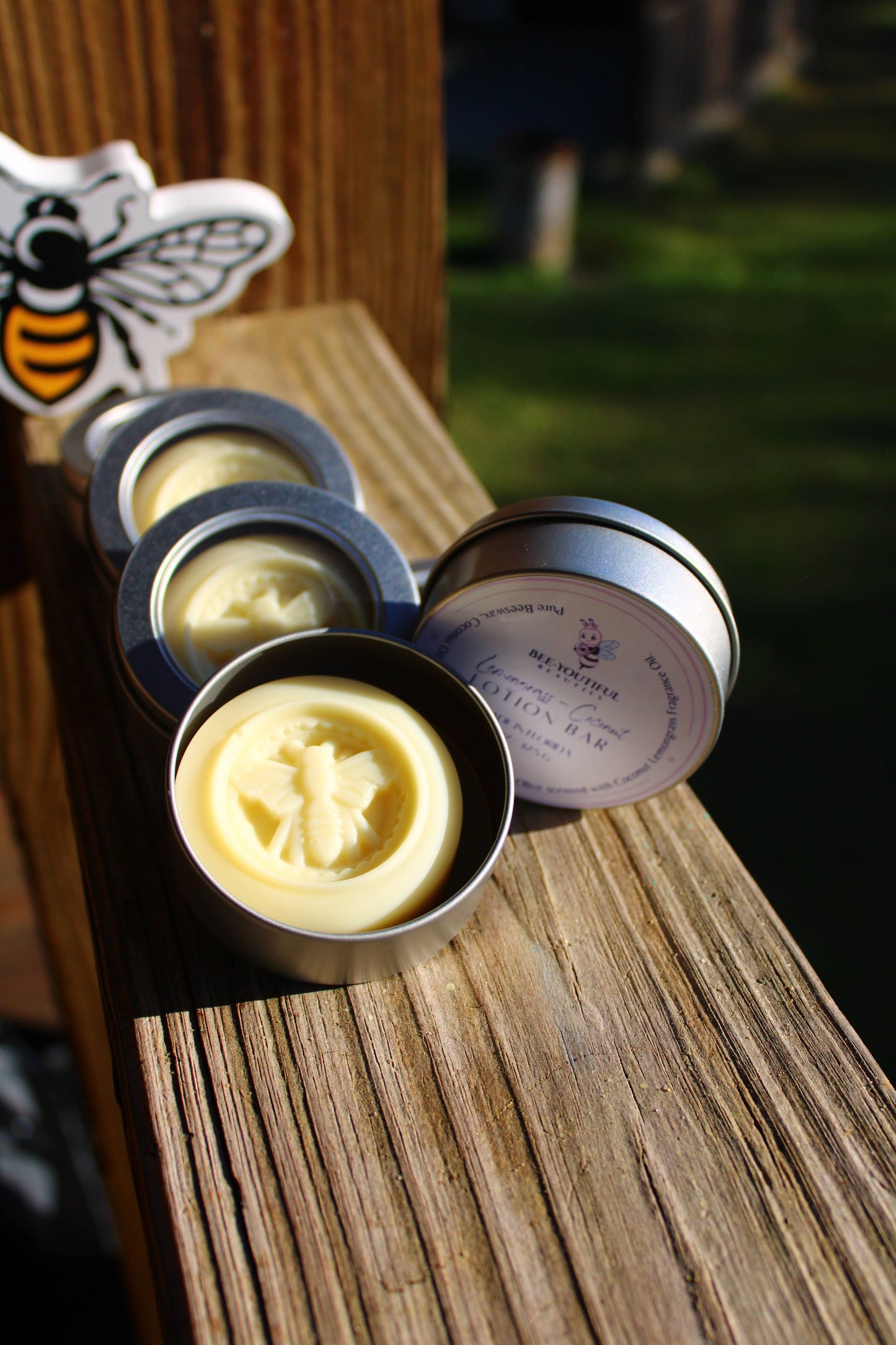 Triple Butter Beeswax Lotion Bar