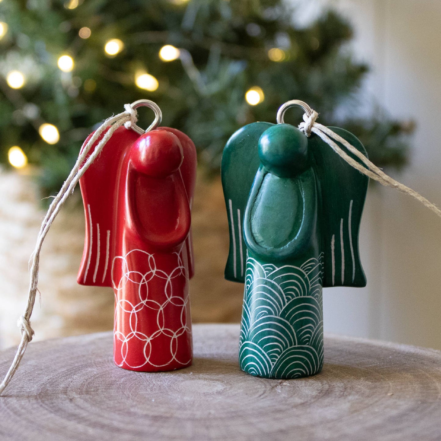 Colorful Angel Ornament