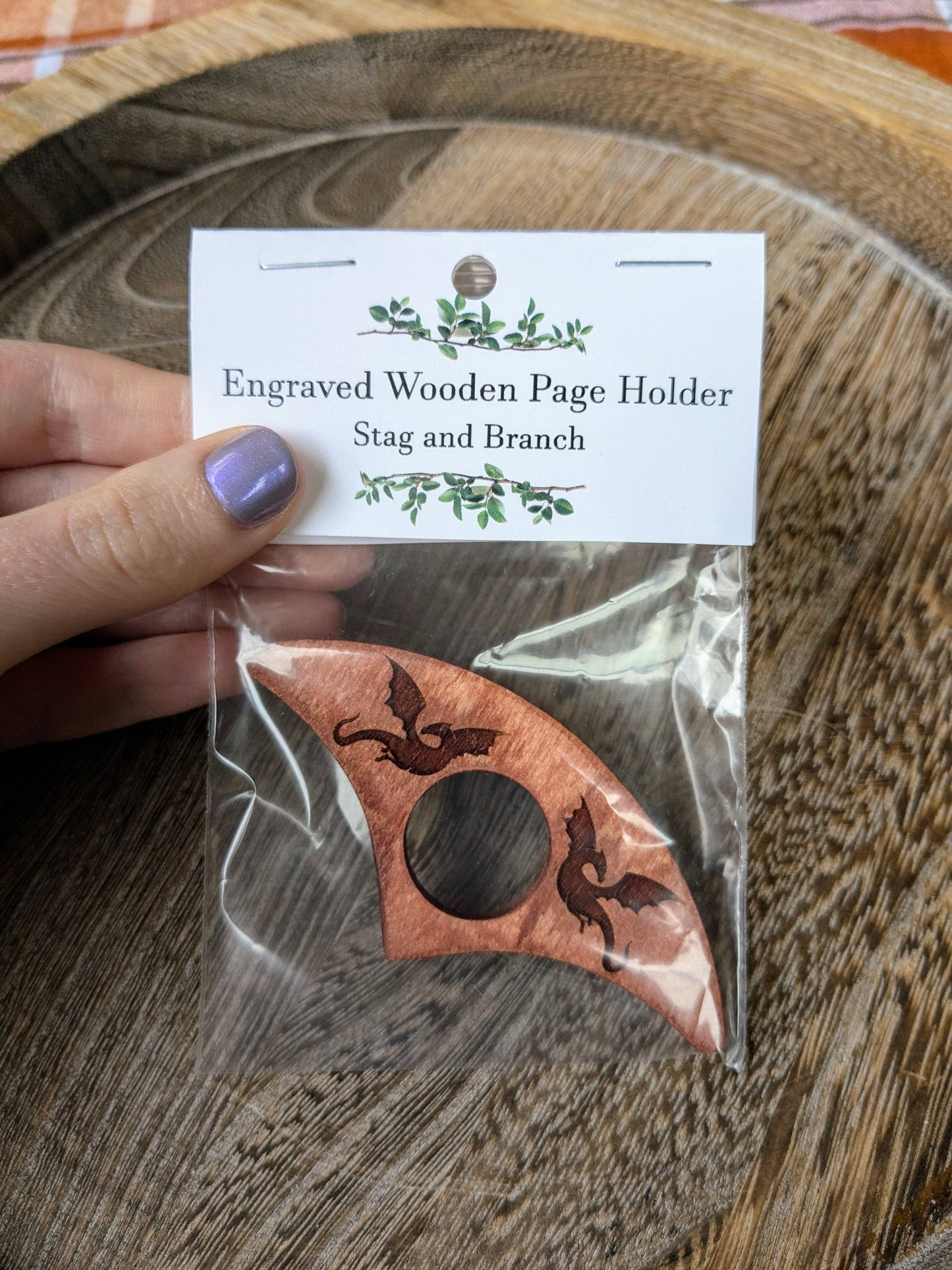 Wooden Page Holders