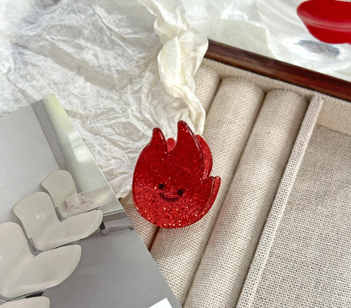 Fun Cloud Sun Sky Series Small Hair Claw Clip
