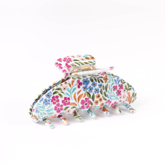 Floral Filigree Claw Clip