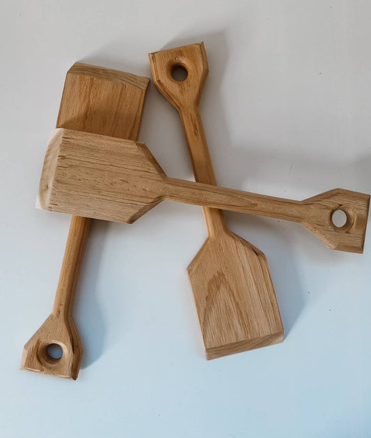 Cedar BBQ Grill scraper