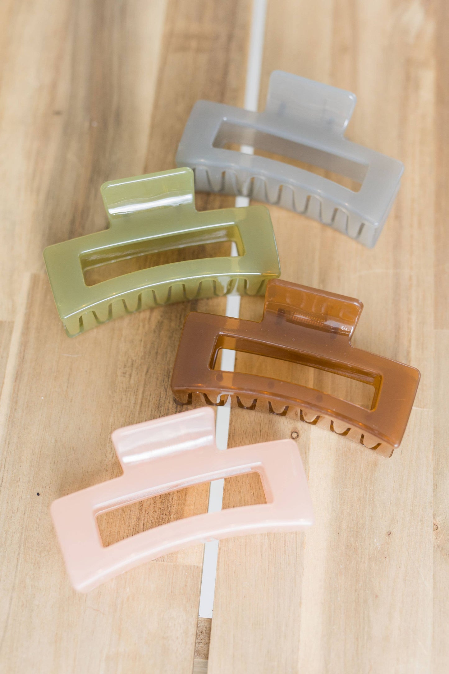 Jumbo Jelly Hair Claw Clip, Translucent Hair Clip, claw clip