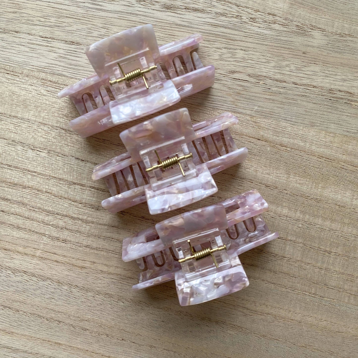 Acetate Claw Clip Environmentally Friendly Clip, Rose Cloud