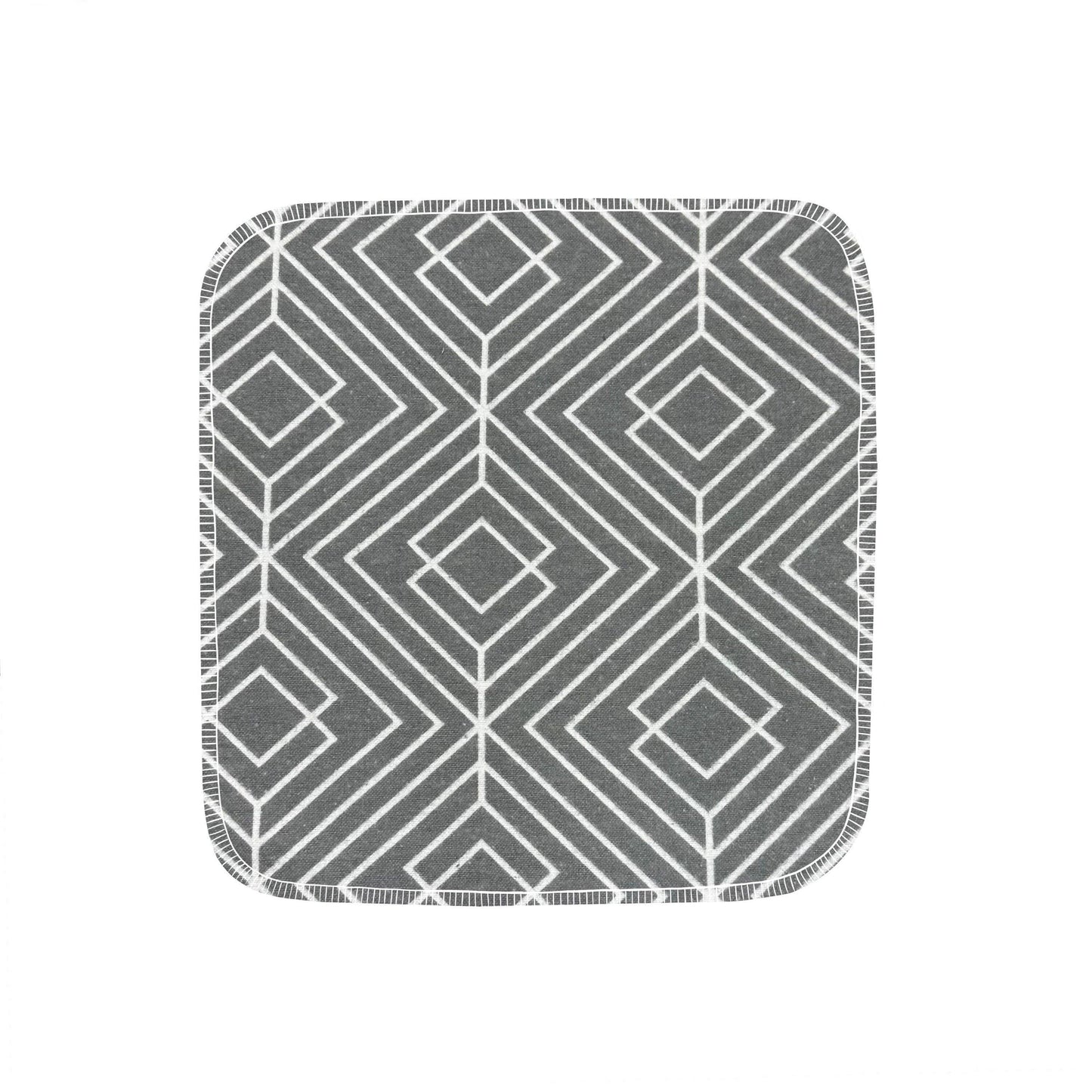 24 Reusable Paper Towels - Gray/White
