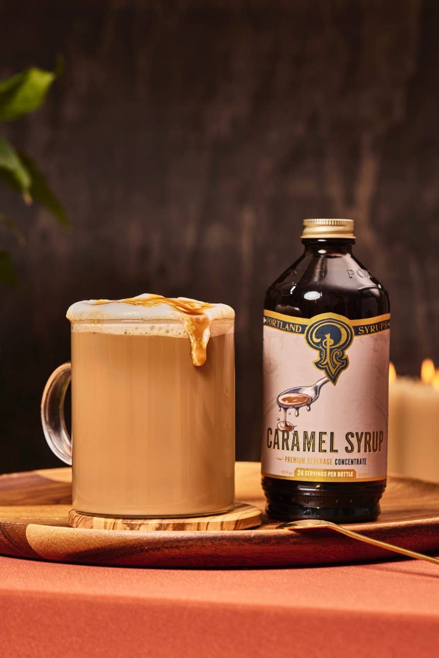 Caramel Syrup 3.4 oz - Coffee Syrup