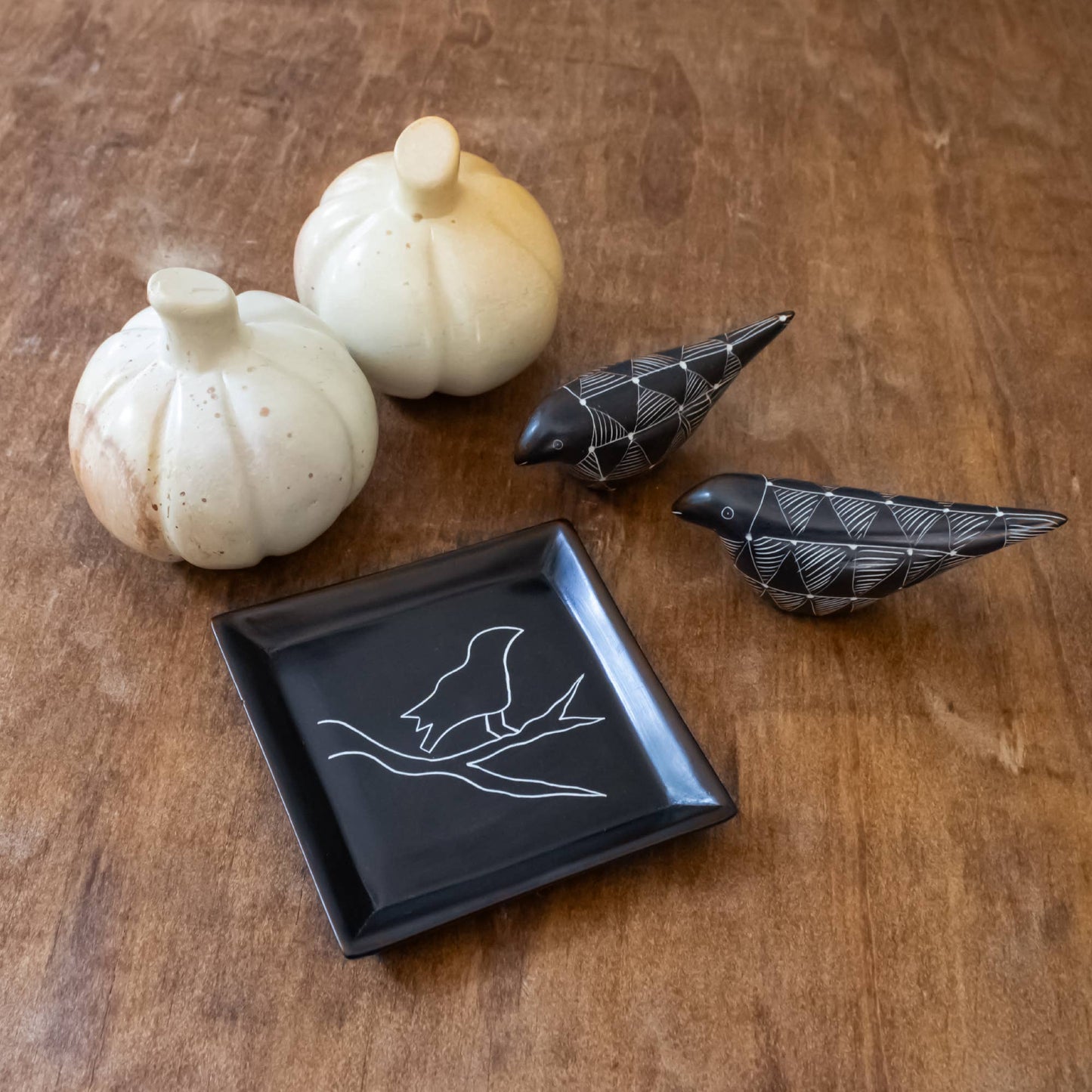 Etched Black Birds