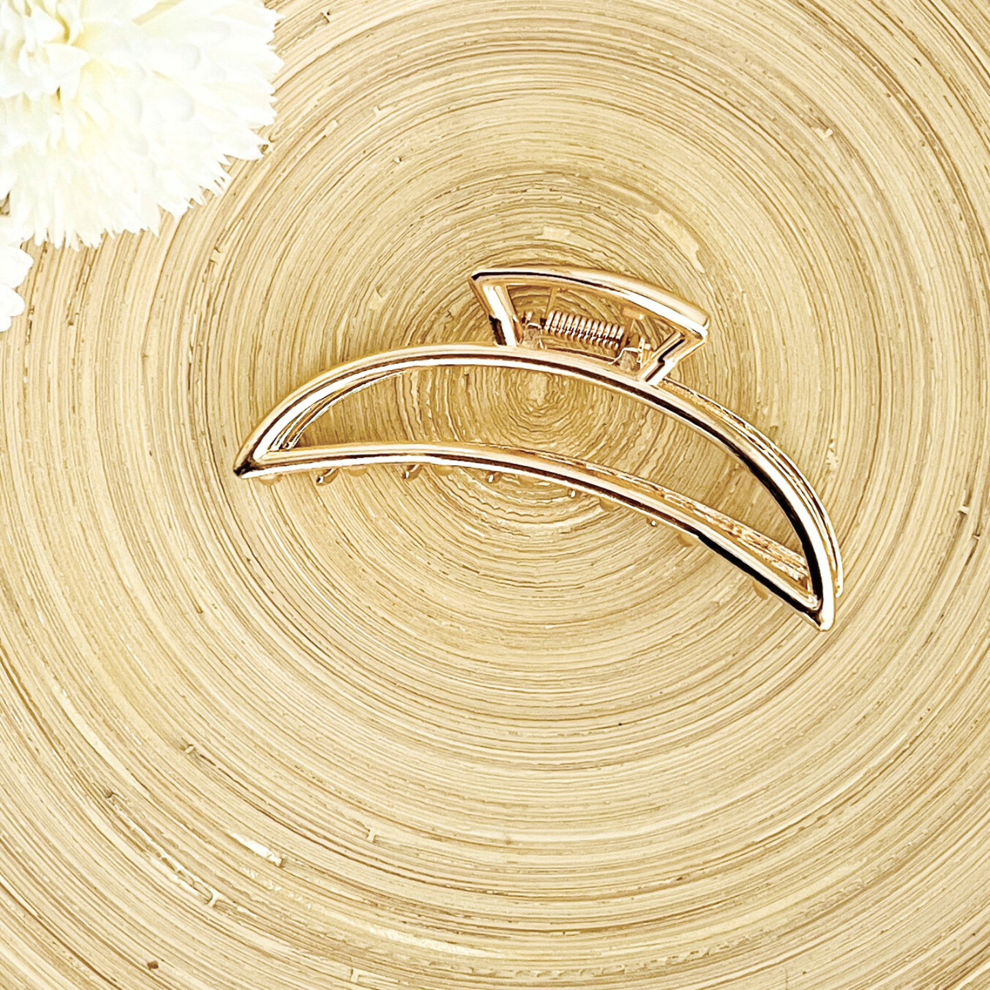 Modern Gold Claw Clip