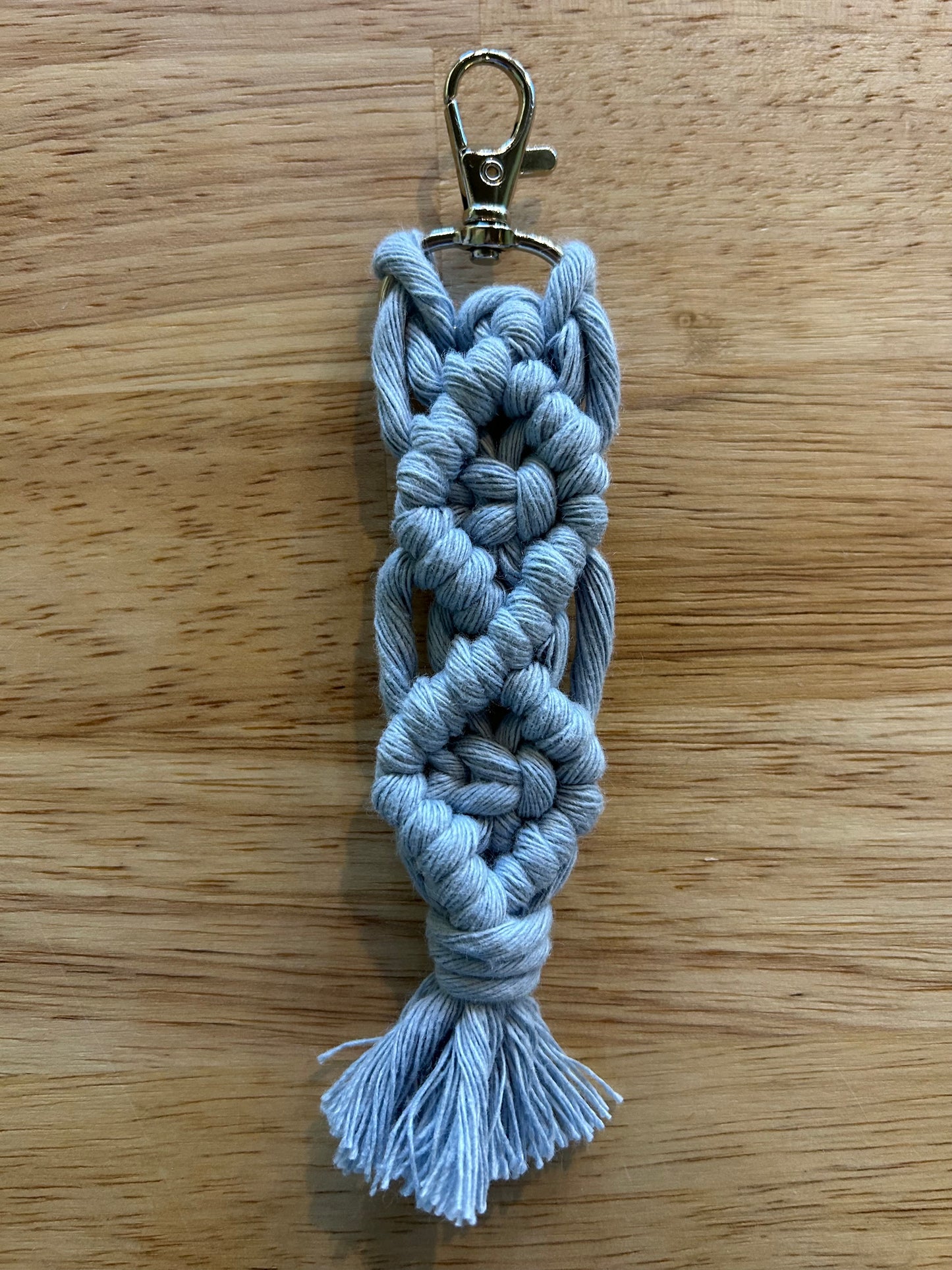 Handmade Macrame Boho Keychain