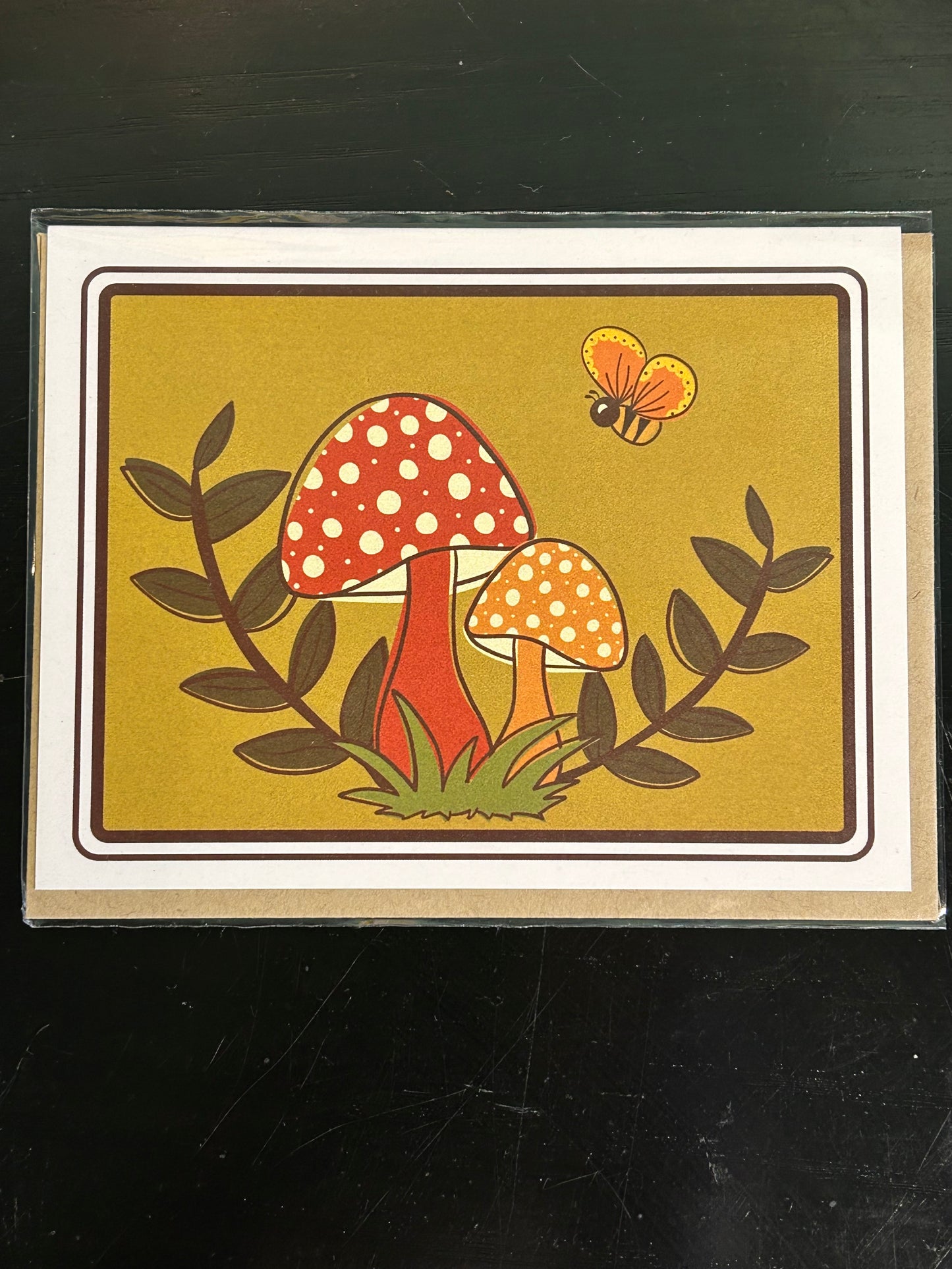 Woodland Mushrooms Card