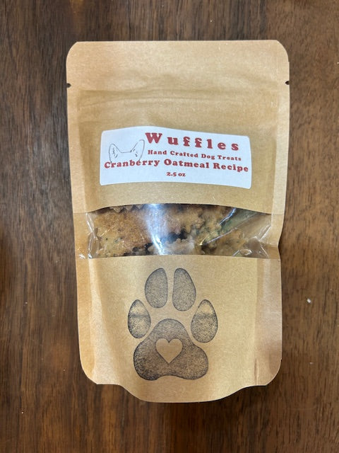 2.5 oz Hand Crafted Dog Treats