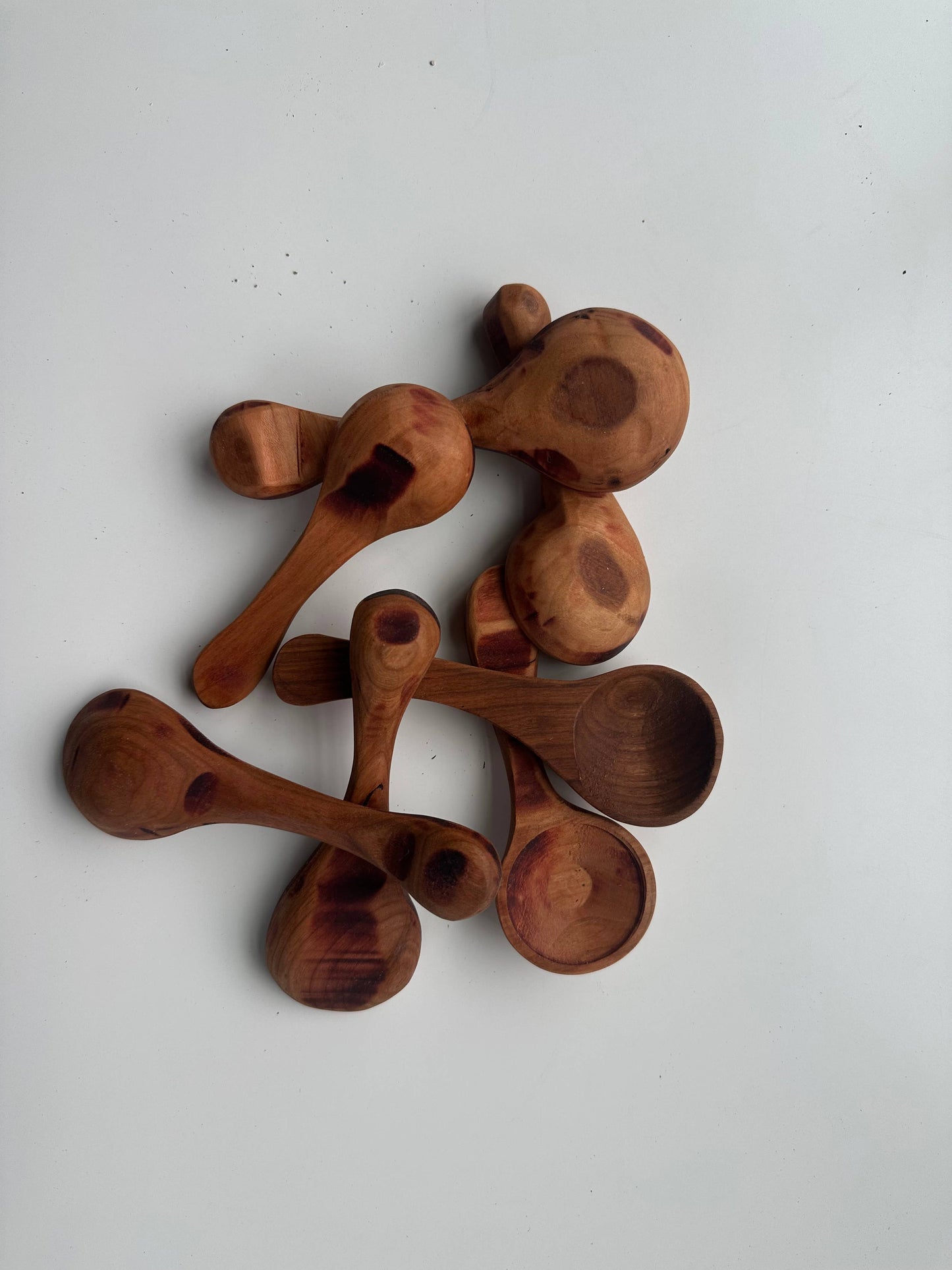 Whimsical wooden spoon