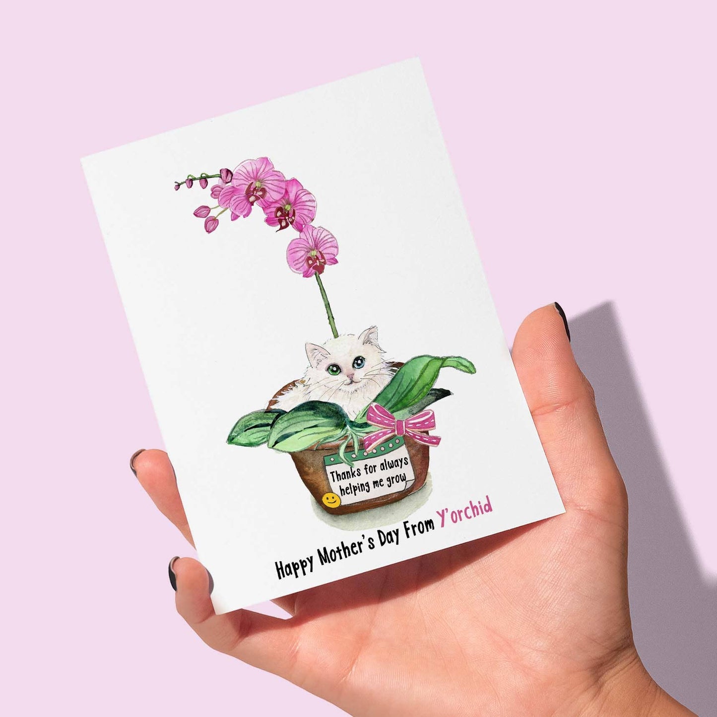 Your Orchid Mom - Funny Mother's Day Card
