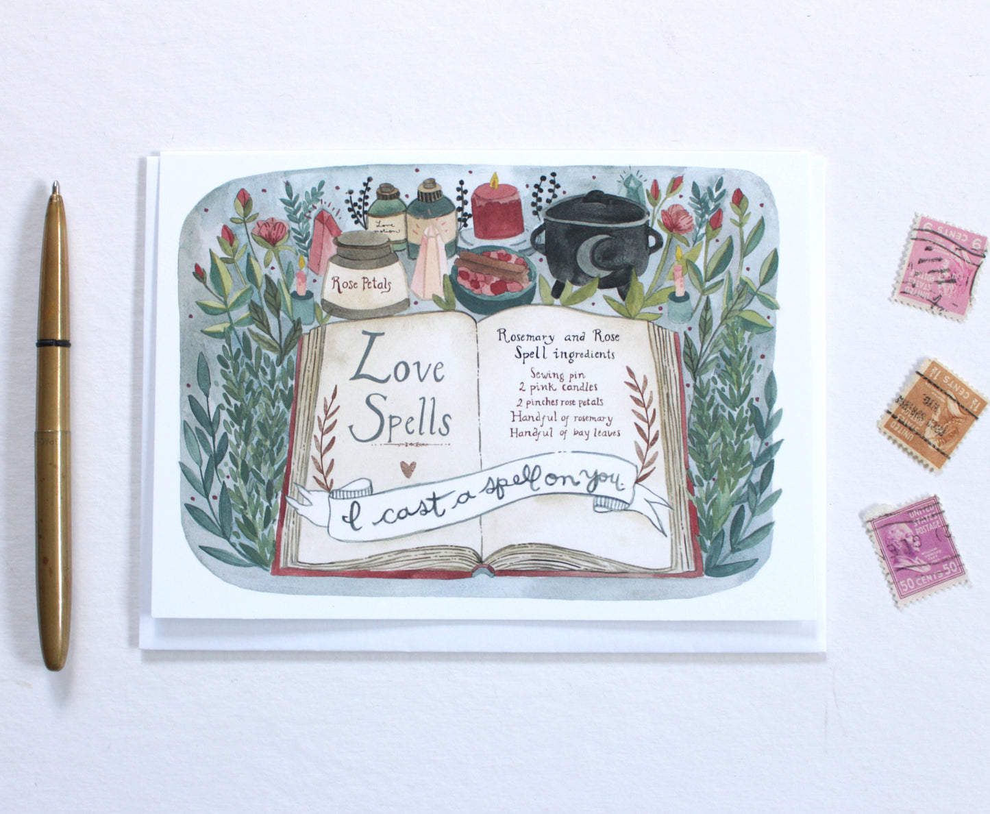 Valentine's Day Card - I Put a Spell on You