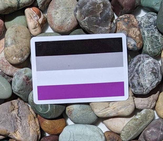 Asexual Flag Sticker